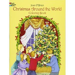 Christmas Around the World Coloring Book (Dover Holiday Coloring Book) (Paperbac